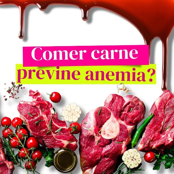 Comer carne previne anemia?